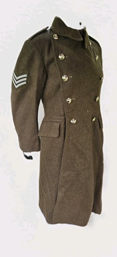 Greatcoat post ww2 british - greatcoat,
