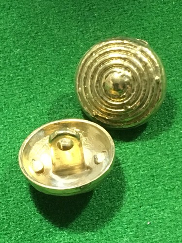 Gold metall vintage knöpfe - gold,